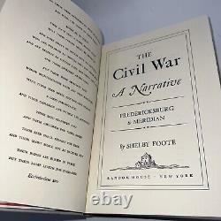 La Guerre Civile par Shelby Foote, Édition 1ère en 3 volumes (1958, 1963, 1974) Ensemble HC en 3 volumes