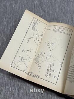 La Marine pendant la Guerre Civile 1883 Ensemble de 3 livres Côte Atlantique Charleston SC Cartes