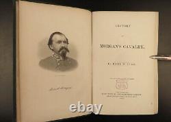 La Raid du 1er éditeur confédéré de John Morgan en 1867 GUERRE CIVILE Basil Duke Gettysburg