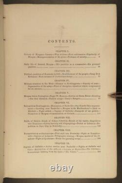 La Raid du 1er éditeur confédéré de John Morgan en 1867 GUERRE CIVILE Basil Duke Gettysburg