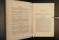 La Raid du 1er éditeur confédéré de John Morgan en 1867 GUERRE CIVILE Basil Duke Gettysburg