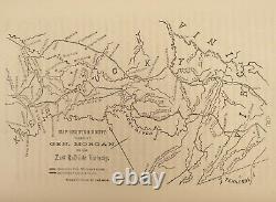 La Raid du 1er éditeur confédéré de John Morgan en 1867 GUERRE CIVILE Basil Duke Gettysburg