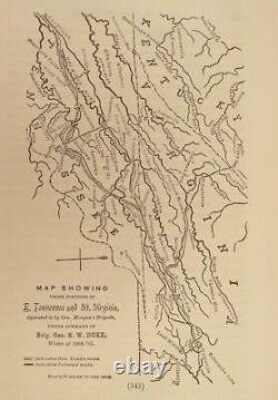 La Raid du 1er éditeur confédéré de John Morgan en 1867 GUERRE CIVILE Basil Duke Gettysburg