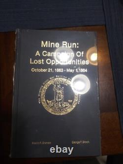 La campagne de Mine Run en Virginie du Nord Nouveauté ! Scellé ! Rare ! Guerre civile américaine