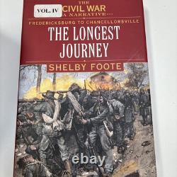 La guerre civile : Un récit par Shelby Foote, ensemble de 9 livres en édition reliée, vintage 1974