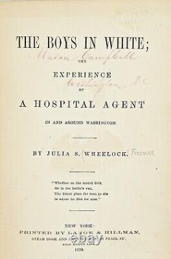 La guerre civile de 1870 MÉDECINS MILITAIRES Esquisses d'hôpitaux chirurgicaux de l'armée de terrain Chirurgien de l'armée américaine