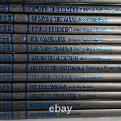 La guerre civile de Time Life complète - 29 volumes reliés en dur avec index principal 1984