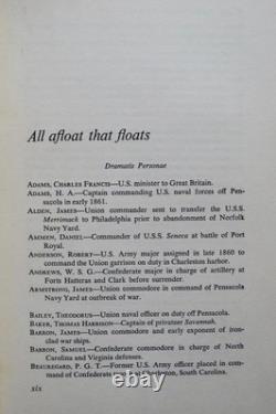 La guerre civile en mer par Virgil Carrington Jones Première édition couvertures Brodart