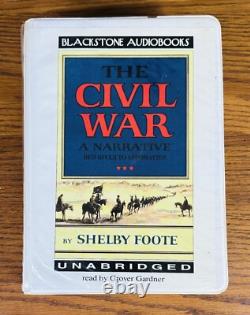 La guerre civile : un récit - livres audio non abrégés, ensemble complet, Shelby Foote, vintage