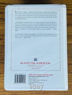 La guerre civile : un récit - livres audio non abrégés, ensemble complet, Shelby Foote, vintage