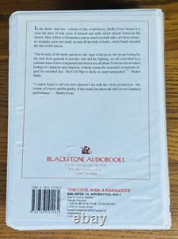La guerre civile : un récit - livres audio non abrégés, ensemble complet, Shelby Foote, vintage