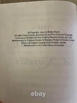 La guerre de Sécession, 3 volumes, de Shelby Foote, 1958, 1963, 1974