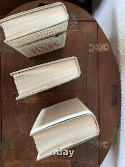 La guerre de Sécession : un récit, Shelby Foote, lot de 3 volumes, premières éditions Random House