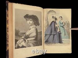 La mode de la guerre civile de 1864 : Robes, vêtements, coiffures, mode artisanale dans le magazine Peterson's.
