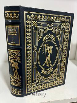 La montée et la chute du gouvernement confédéré (2 vol.) Bibliothèque de la Guerre Civile de Easton Press