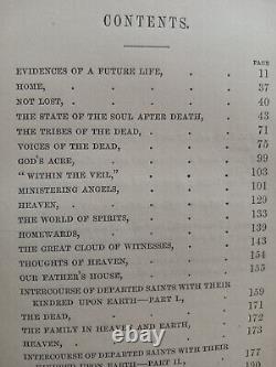 La vie des anges après la mort : Communication avec les morts de l'ère de la guerre civile - Antiquité de 1867
