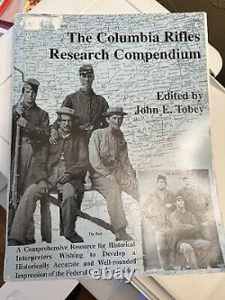 Le Compendium de recherche des Columbia Rifles (RARE) / Guerre civile