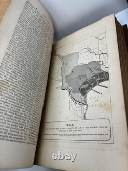 Le Conflit Américain Vol 1 et 2. 1864 / 66. Greeley. Guerre Civile Américaine. Relié.