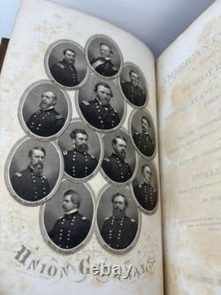 Le Conflit Américain Vol 1 et 2. 1864 / 66. Greeley. Guerre Civile Américaine. Relié.