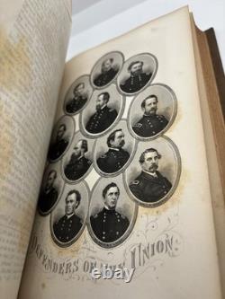 Le Conflit Américain Vol 1 et 2. 1864 / 66. Greeley. Guerre Civile Américaine. Relié.