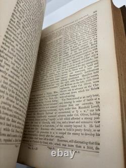 Le Conflit Américain Vol 1 et 2. 1864 / 66. Greeley. Guerre Civile Américaine. Relié.