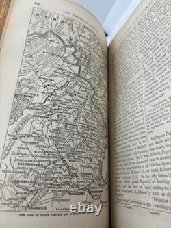 Le Conflit Américain Vol 1 et 2. 1864 / 66. Greeley. Guerre Civile Américaine. Relié.