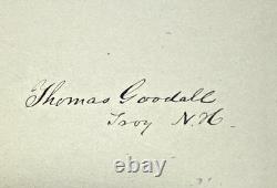 Le Général Butler à La Nouvelle-Orléans Parton 1864 SIGNÉ Goodall Livre Antique de la Guerre Civile
