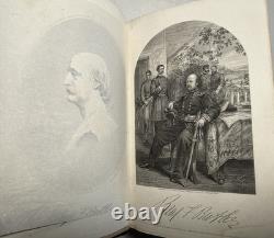 Le Général Butler à La Nouvelle-Orléans Parton 1864 SIGNÉ Goodall Livre Antique de la Guerre Civile