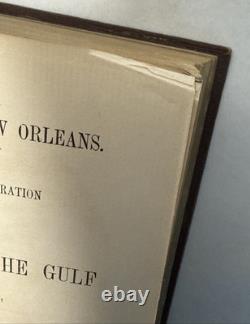 Le Général Butler à La Nouvelle-Orléans Parton 1864 SIGNÉ Goodall Livre Antique de la Guerre Civile