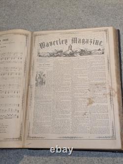 Le Magazine Illustré Waverley Moses A. Dow Vol 22-24 1861-1862 Époque de la Guerre Civile