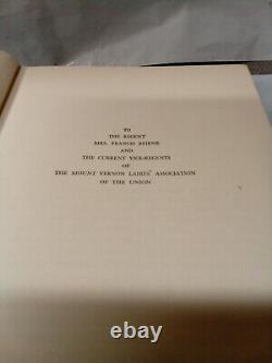 Le livre MOUNT VERNON NOUS APPARTIENT: PRÉSERVATION DE LA MAISON DE WASHINGTON par THANE CIVIL WAR