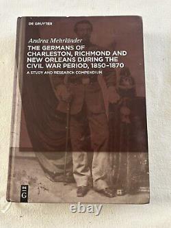 Les Allemands de Charleston, Richmond et La Nouvelle-Orléans pendant la période de la guerre civile P2