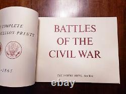 Les Batailles De La Guerre Civile Les Empreintes Complètes De Kurz Et D'allison