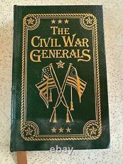 Les Générals de la Guerre Civile Robert I. Girardi, Easton Press, Cuir