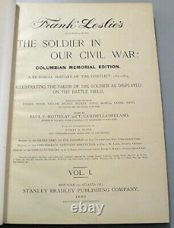 Les Vendreurs De Notre Guerre Civile Deux Volumes Frank Leslie 1893 Illustré