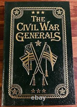 Les généraux de la guerre civile Robert I. Girardi, Easton Press, Cuir