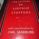 Les Lettres De Lincoln Steffens Avec Un Mémorandum De Carl Sandburg