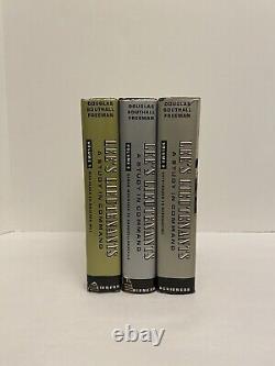 Les lieutenants de Lee - Ensemble complet en 3 volumes par Douglas Southall Freeman, relié avec jaquette.