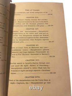 Les tireurs d'élite de Lee W. S. Dunlop 1899 Première édition Histoire de la guerre civile