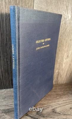 Lettres très rares choisies de John Garland James, vétéran de la guerre civile. Banquier.