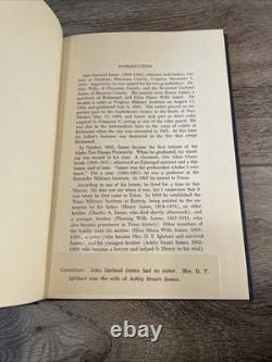 Lettres très rares choisies de John Garland James, vétéran de la guerre civile. Banquier.