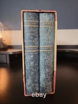 Lincoln trouve un général Vol 1 et 2 Williams Kenneth P. Étui 1ère édition 1949