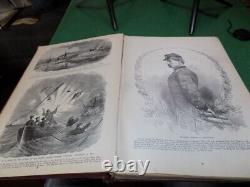 Livre ancien de 1895 / Histoire illustrée de la guerre civile par Frank Leslie