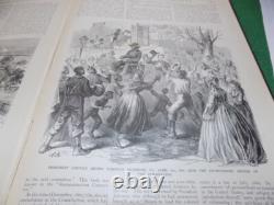 Livre ancien de 1895 / Histoire illustrée de la guerre civile par Frank Leslie
