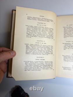 Livre ancien orné et décoratif victorien 'Les garçons de '61' Guerre de Sécession 1883
