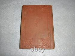 Livre antique de la guerre civile: Grande histoire américaine pour la jeunesse illustrée par RG Horton en 1866