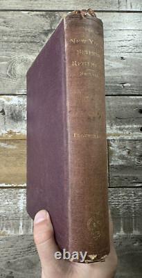 Livre antique de la guerre civile de 1870, 7ème régiment de New York, guerre de rébellion