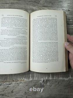 Livre antique de la guerre civile de 1870, 7ème régiment de New York, guerre de rébellion