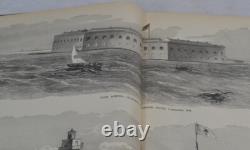 Livre antique de la guerre de Sécession de 1895, Leslie’s Illustrated History of Civil War, original