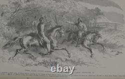 Livre antique de la guerre de Sécession de 1895, Leslie’s Illustrated History of Civil War, original